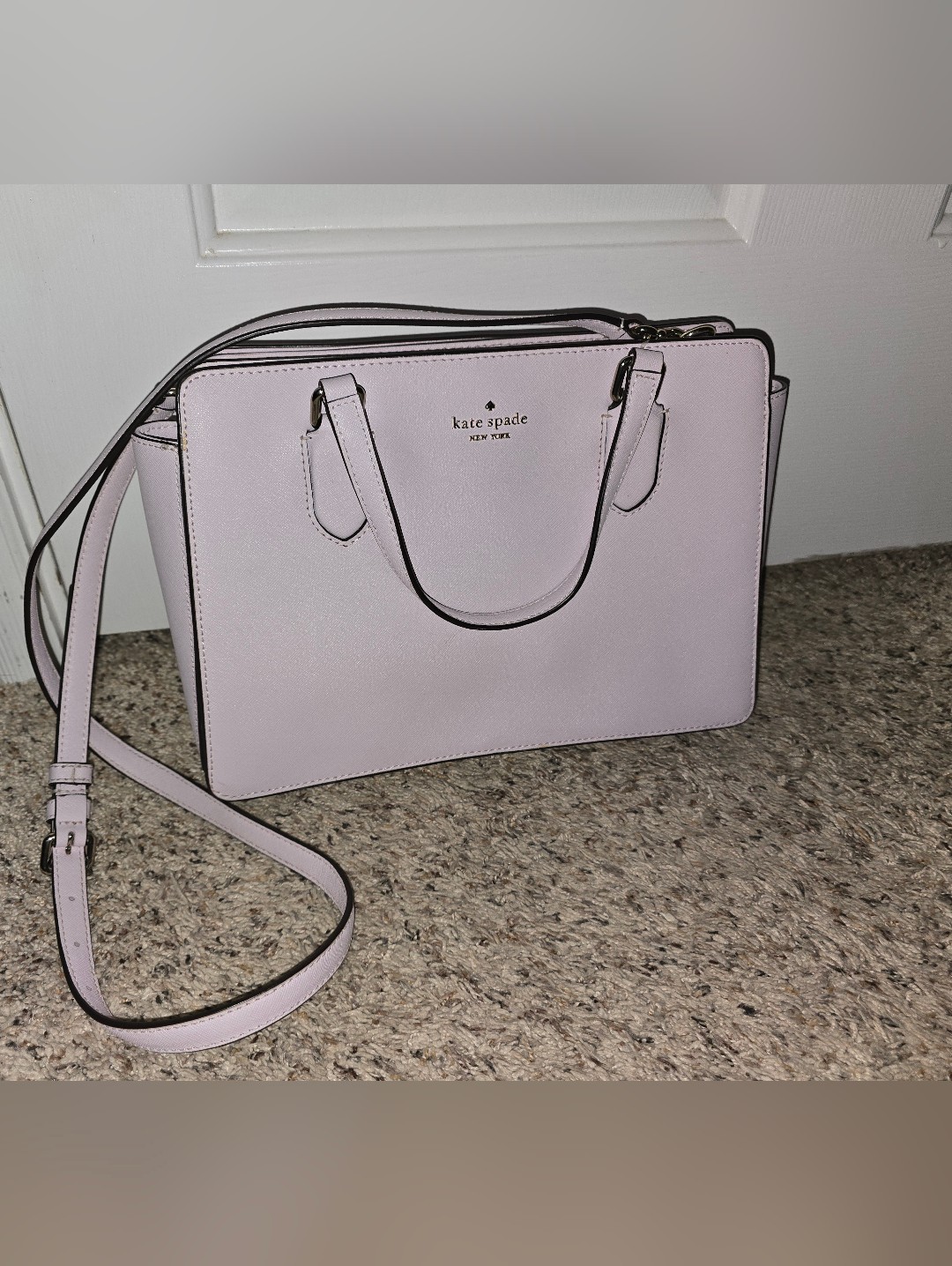 Kate Spade New York Blakely Leather Satchel In Pale Pink